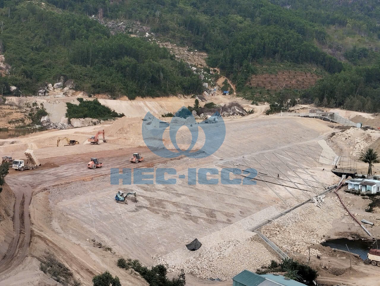  Cập nhật hình ảnh ICC2 thi công khoan phụt HCN Sơn Trung, tỉnh Khánh Hòa