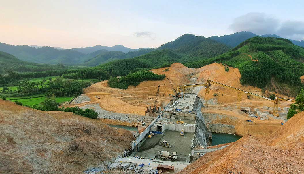 Tổng quan tuyến Đập chính