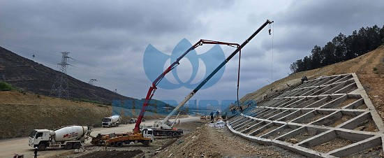 Ứng dụng công nghệ Khoan neo để gia cố mái dốc.