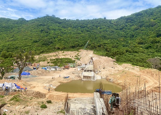 ICC2 thi công khoan phụt HCN Bãi Cây Mến - tỉnh Kiên Giang